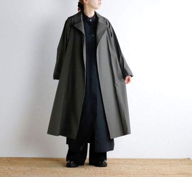 mizuiro ind ミズイロインド トレンチライクコート 3-270043 