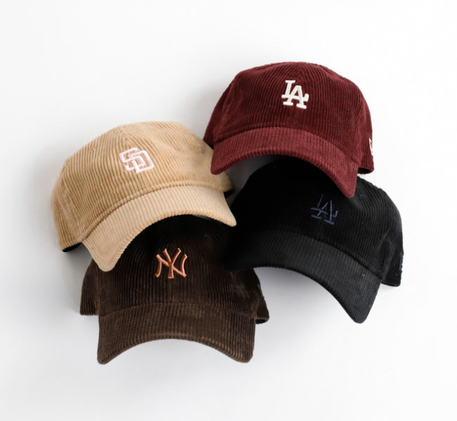 NEW ERA ニューエラ 15137225/15137245/15137281/15137282 9TWENTY Corduroy コーデュロイ キャップ CAP