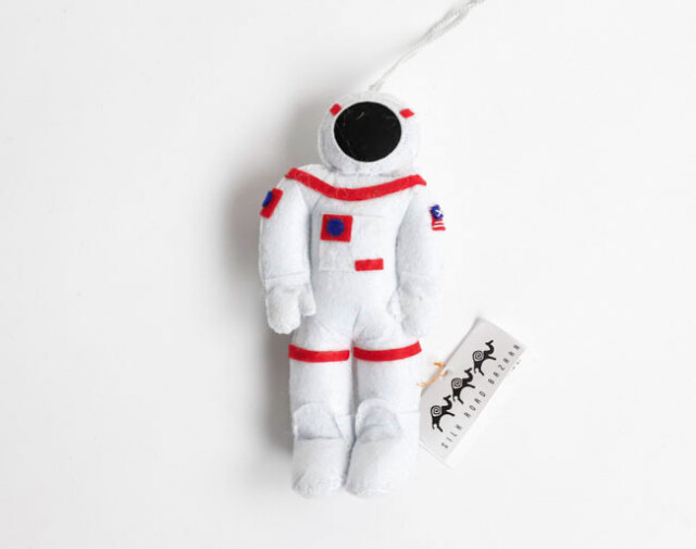 SILK ROAD BAZAAR シルクロードバザー フェルトオーナメント NASA ASTRONAUT ナサ 宇宙飛行士