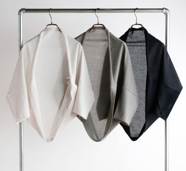 evam eva エヴァムエヴァ E261K194 コットンボレロ cotton bolero