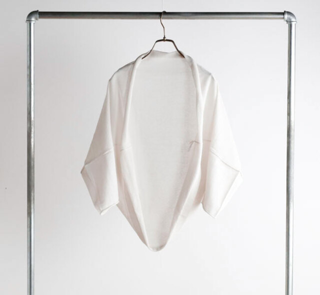 evam eva エヴァムエヴァ E261K194 コットンボレロ cotton bolero