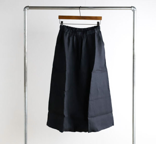 evam eva エヴァムエヴァ E261T233 リネンサルエルパンツ linen