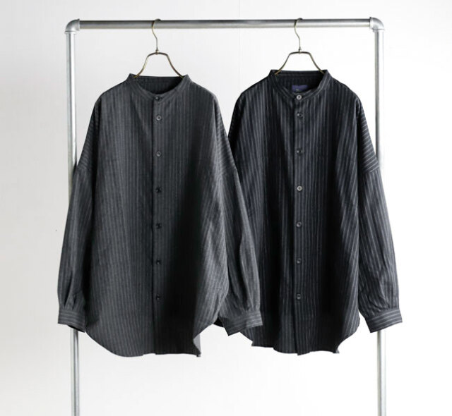 Yarmo ヤーモ YAR-26AW S30F フランネル ロングスリーブ ボクシーシャツ Long Sleeve Boxy Shirts_Flannel
