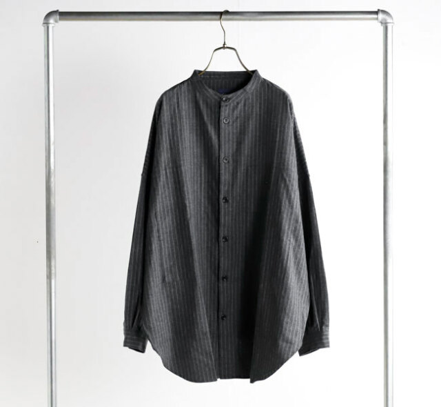 Yarmo ヤーモ YAR-26AW S30F フランネル ロングスリーブ ボクシーシャツ Long Sleeve Boxy Shirts_Flannel