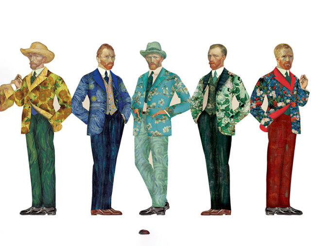 5 Bookmarks "Vincent Van Gogh"