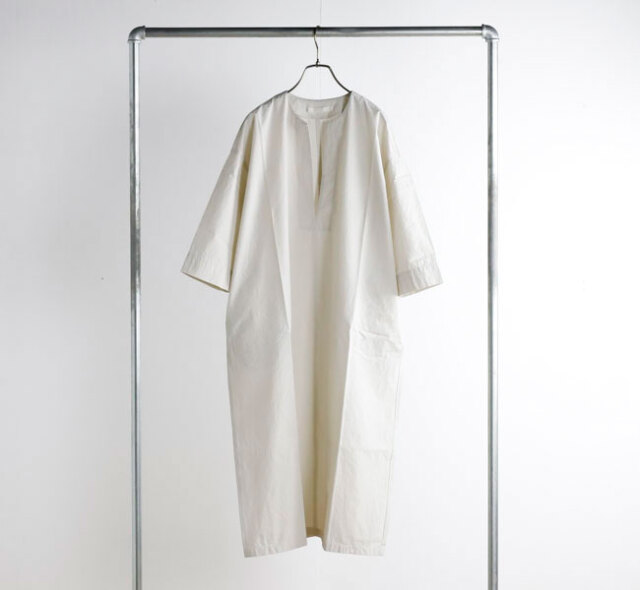 evam eva エヴァムエヴァ E261T128 コットンワンピース cotton one-piece