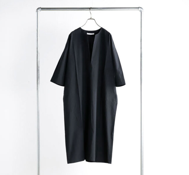 evam eva エヴァムエヴァ E261T128 コットンワンピース cotton one-piece