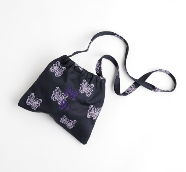 SALE20%OFF   Needles x Kae Tanaka ニードルズ x カエ タナカ Elastic Pochette - Poly Jacquard ポシェット QV423
