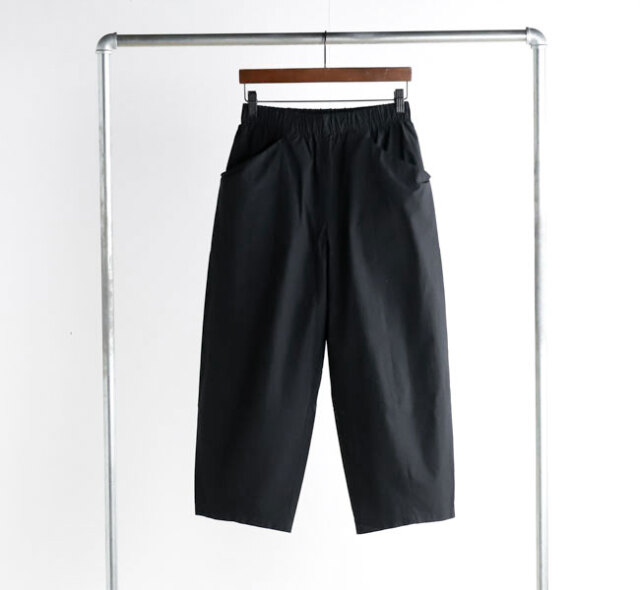evam eva エヴァムエヴァ E261T130 コットンクロップドパンツ cotton