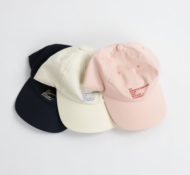 MEYAME メヤメ MEY-2323 キャップEMBROIDERY COTTON CAP MADE BY NINE TAILOR (ORIGINAL BODY)