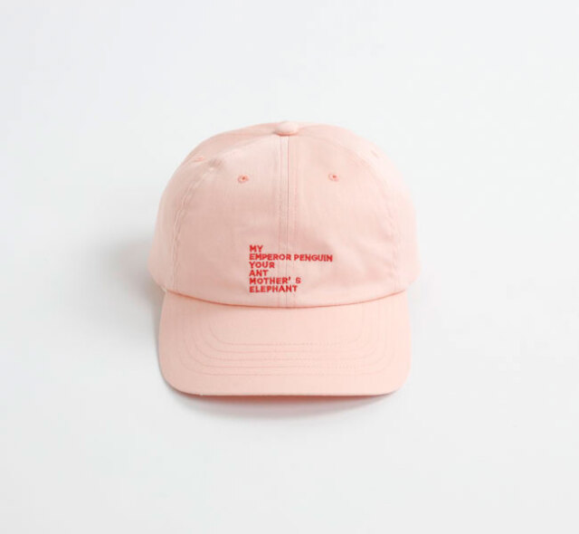 MEYAME メヤメ MEY-2323 キャップEMBROIDERY COTTON CAP MADE BY NINE