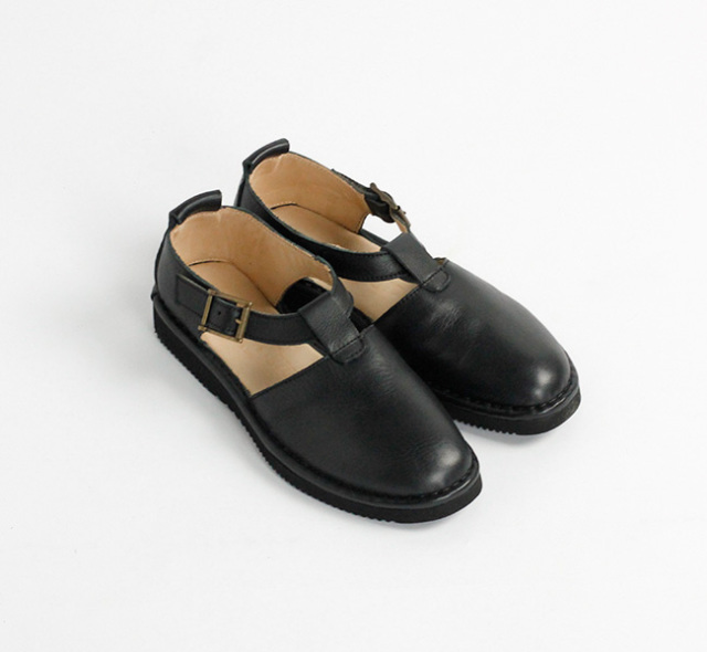 Punto Pigro プントピグロ TSTRAP SHOES WITH VIBRAM Tストラップシューズ ウィズビブラム NPP1601