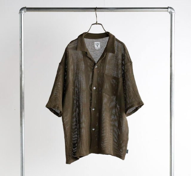 SOUTH2 WEST8 サウスツーウエストエイト S/S Open Collar Shirt
