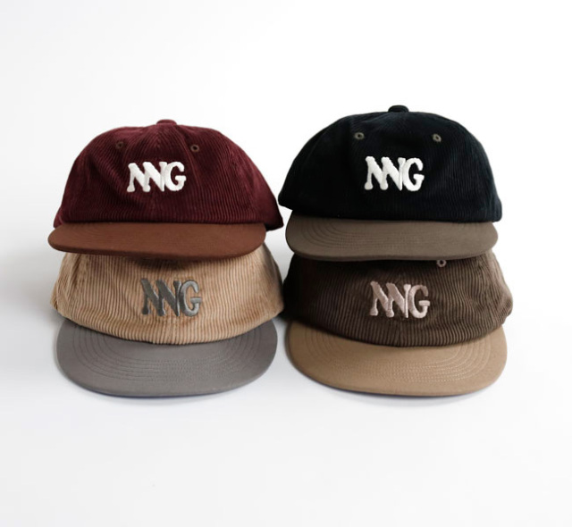 NANGA ナンガ NA25F3A057 コーデュロイ NNGロゴ キャップ CORDUROY NNG LOGO CAP