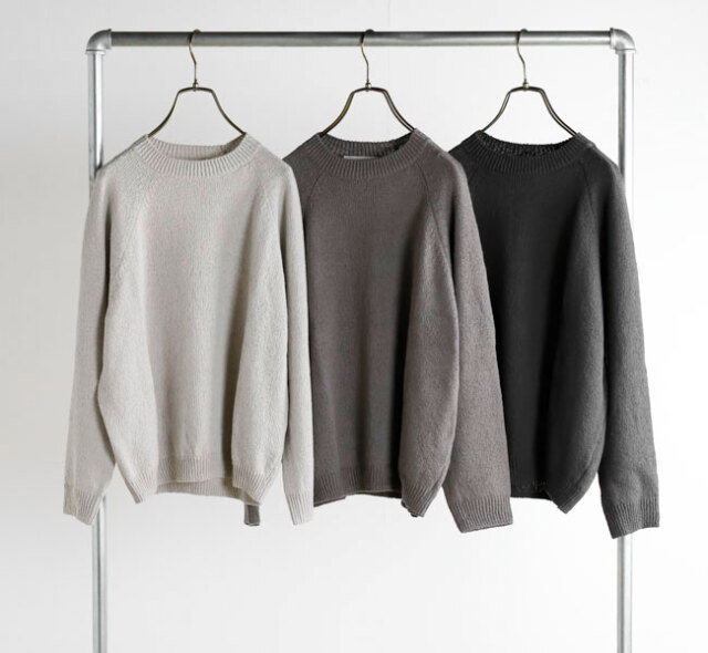 evam eva エヴァムエヴァ E261K003 ロービングコットン プルオーバー roving cotton pullover
