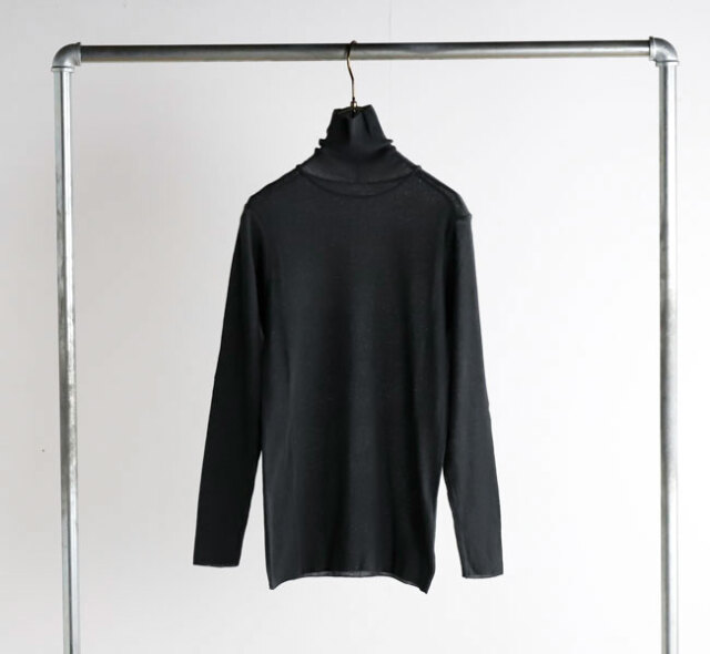 evam eva エヴァムエヴァ E261K009 コットン タートルネック cotton