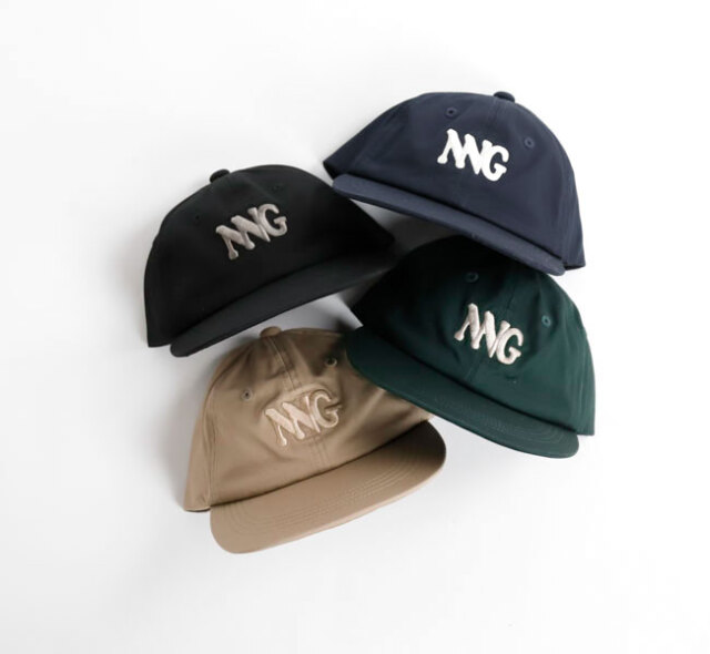 NANGA ナンガ NA26S3A066 コットンツイル NNG ロゴ キャップ COTTON TWILL NNG LOGO CAP