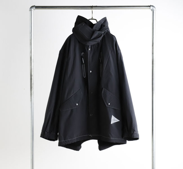 and wander アンドワンダー 5281051 フィッシュテールオクタコート