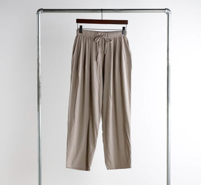 evam eva エヴァムエヴァ E261C171 カットソーワイドパンツ cut&sew
