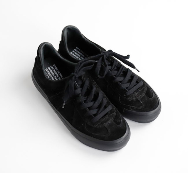 REPRODUCTION OF FOUND  GERMAN MILITARY TRAINER 5751S BLACK SUEDE ジャーマンミリタリートレーナー ブラックスウェード
