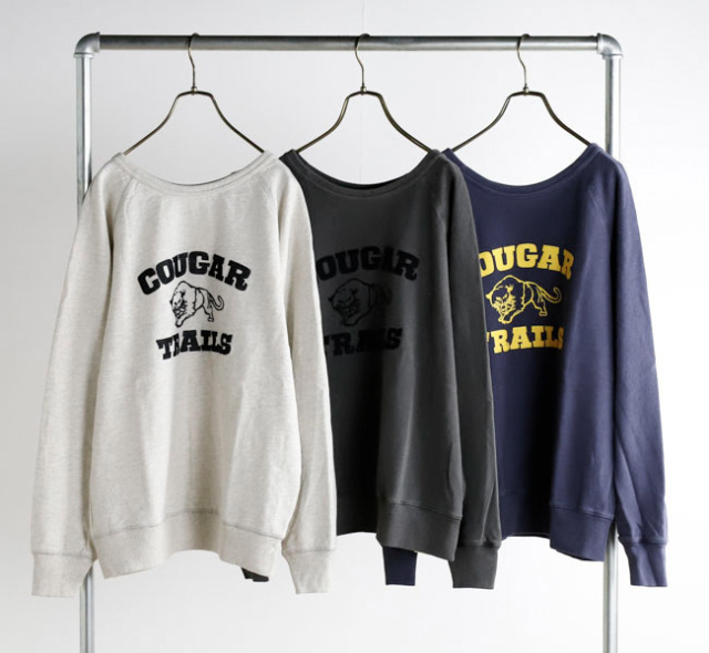 Mixta ミクスタ R282 COUGAR TRAILS クルーネックスウェット CREW NECK SWEAT RAGRAN