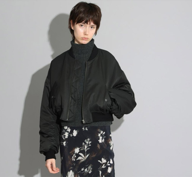 SACRA サクラ 126603031 プレミアムハイカウントツイルフライトジャケット PREMIUM H.COUNT TWILL FLIGHT JACKET