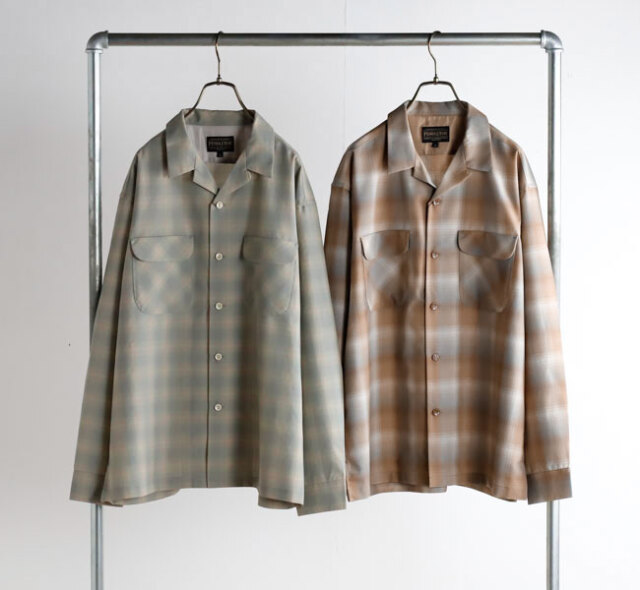 PENDLETON ペンドルトン 61753006 オープンカラー シャツ 長袖 Open Collar Shirts