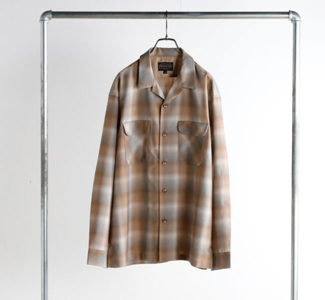 PENDLETON ペンドルトン 61753006 オープンカラー シャツ 長袖 Open