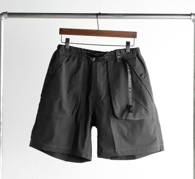 GRAMICCI×and wander グラミチ×アンドワンダー BRUSHED NYLON