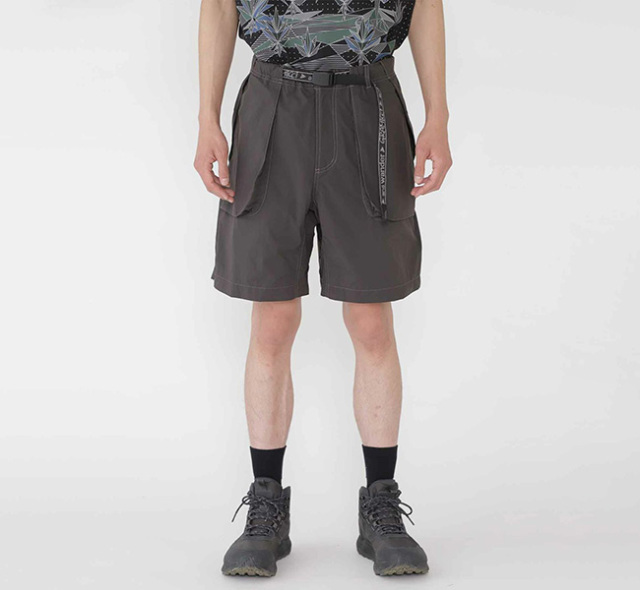 SALE40%OFFGRAMICCI×and wander グラミチ×アンドワンダー BRUSHED NYLON SHORT ブラッシュナイロンショーツ GUP5-S3002-M