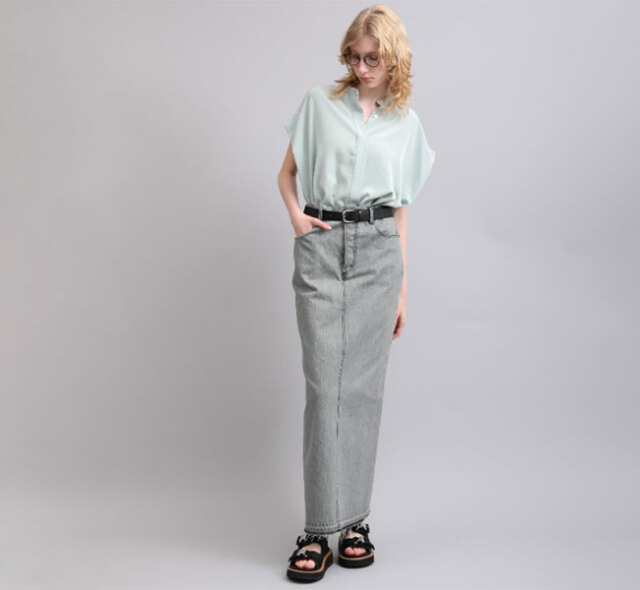 SACRA サクラ 126109122 ヴィンテージデニムスカート VINTAGE DENIM SKIRT