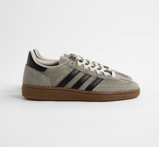 adidas Originals アディダス オリジナルス Handball Spezial ハンドボール スペツィアル KJ7413 Silver Pebble・Core Black・Gum