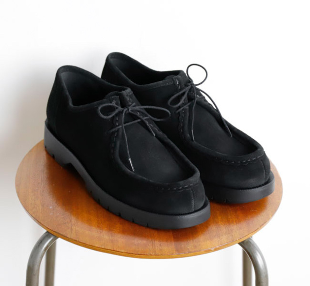 KLEMAN クレマン PADROR SUEDE　パドロール スエード　チロリアンシューズ　BLACK