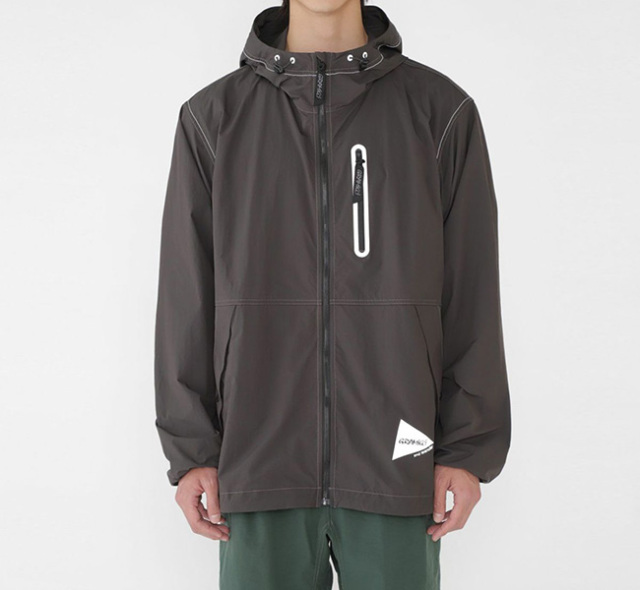 SALE40%OFFGRAMICCI×and wander グラミチ×アンドワンダー BRUSHED NYLON JACKET ブラッシュドナイロンジャケット GUJ5-S3000