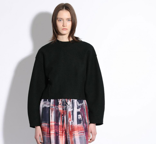 SALE 30%OFF SACRA サクラ 125613071 ウールトップ RING MILLED WOOL TOP