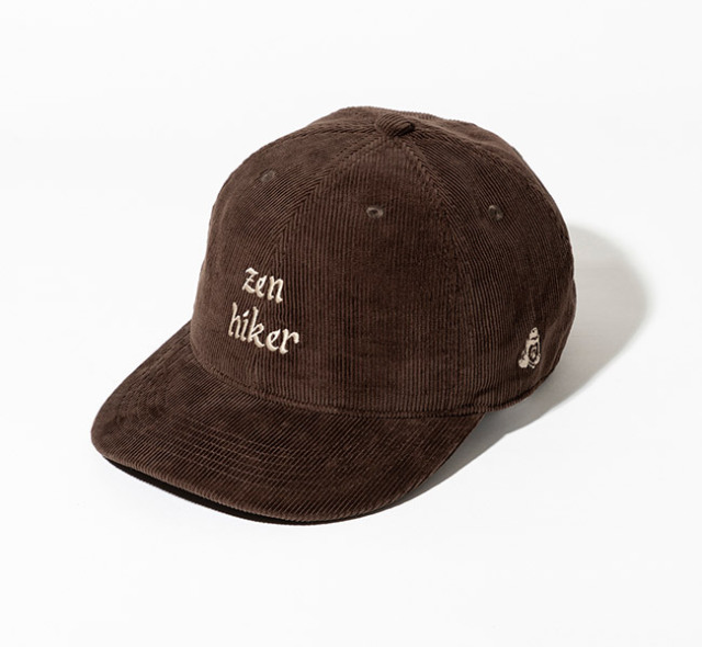 10/10(土)10時発売 TACOMA FUJI RECORDS タコマフジレコード ZEN HIKER designed by Jerry UKAI ロゴキャップ BROWN