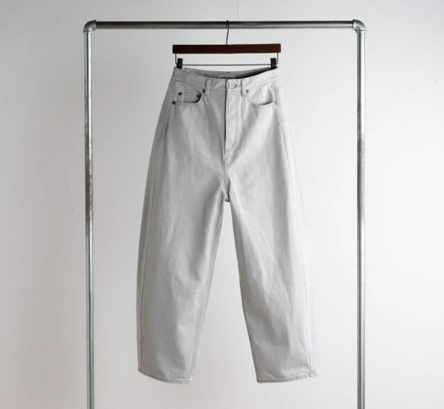 SACRA サクラ 126118111 カラーデニムパンツ SURFACE DYE DENIM PANTS