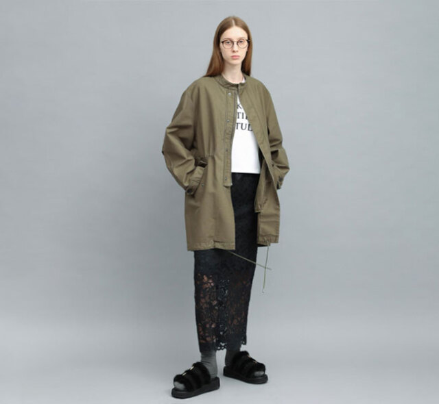 SACRA サクラ 126502031 ヘビーオンスモールスキンモッズコート HIGH DENSITY MOLESKIN COAT