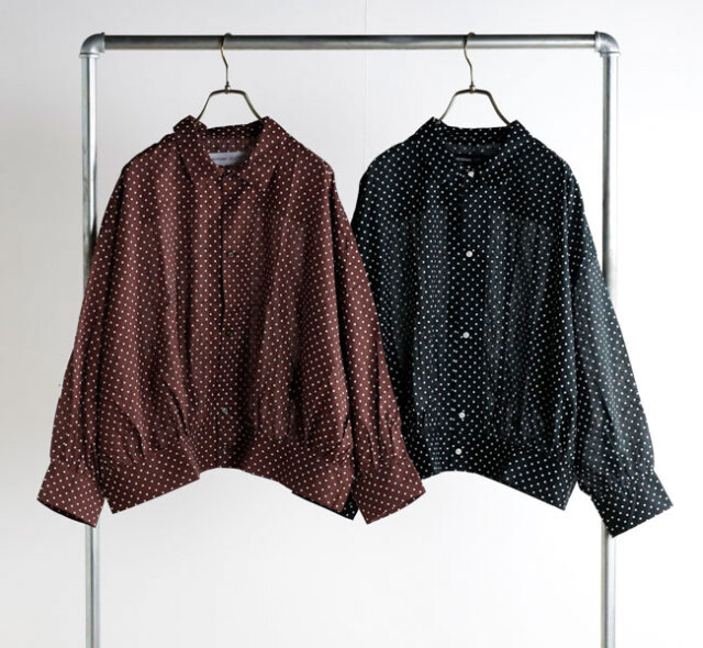 Veritecoeur ヴェリテクール VC-2823 ドットギャザーブラウス