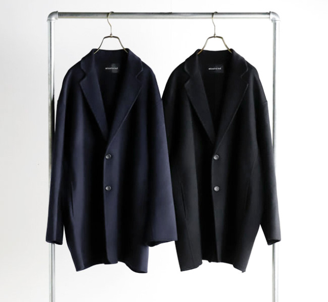 SALE 30%OFF mizuiro ind ミズイロインド 3-270062 ウールテーラードジャケット