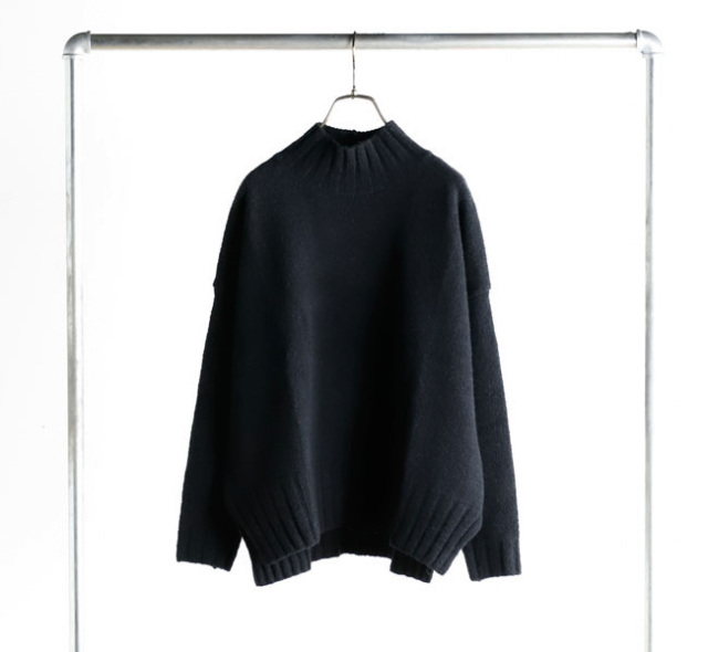 evam eva(エヴァム エヴァ) アルパカ ウール タートルネック evam eva エヴァムエヴァ アルパカ ウール タートルネック