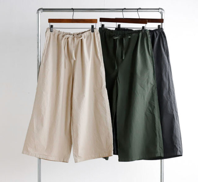 HTS NHT1713TC ライトウエイトコットン オーバーダイ イージーパンツ LIGHT WEIGHT COTTON OVERDYE EASY PANTS