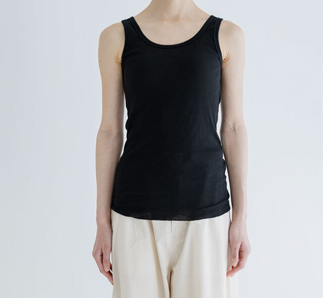 MEYAME メヤメ MEY-2401 リブタンクトップ SOFT RIB TANK TOP