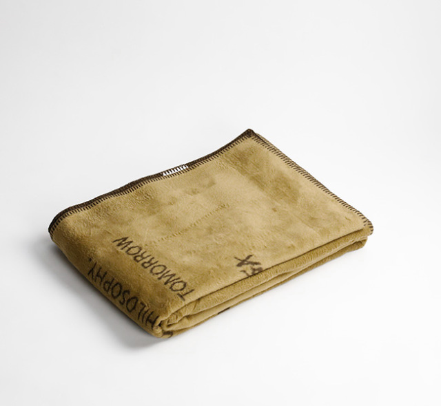 NANGA ナンガ GOOD SLEEP MONOCHROME COTTON BLANKET S/グッド