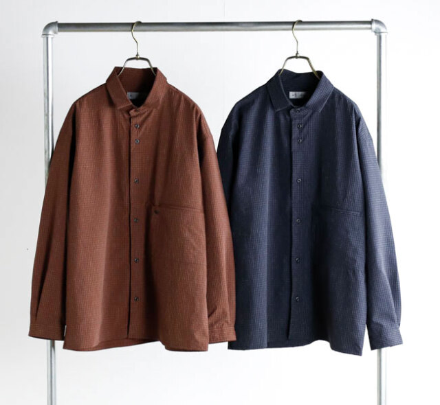 nisica ニシカ NIS-1382 レギュラーカラーシャツジャケット