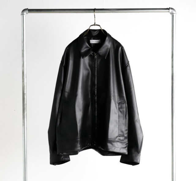 PERS PROJECTS パースプロジェクト 25FW-17091LE ヴィーガンレザー ショートブルゾン SHORT BLOUSON “vegan leather”
