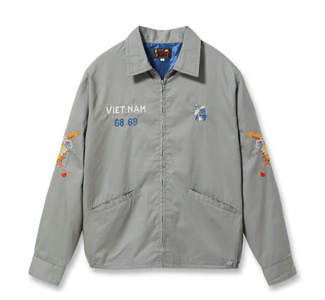 TAILOR TOYO テーラー東洋 Lot No. TT15879-115 / Late 1960s Style Cotton Vietnam Jacket “DRAGON” ベトジャン スーベニアジャケット