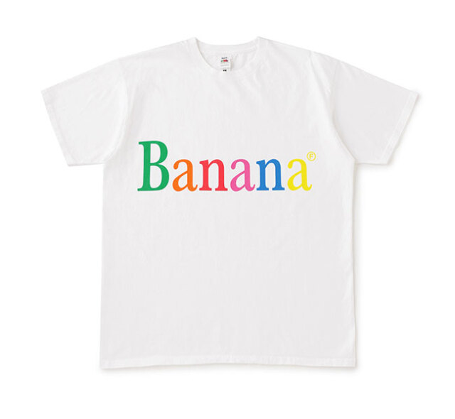byeA. バイエー NOT APPLE TEE Banana プリントTシャツ 半袖