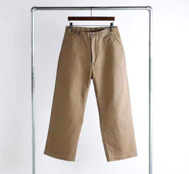 ordinary fits オーディナリーフィッツ 180-BEG ベルパンツ ベージュ BELL PANTS BEIGE