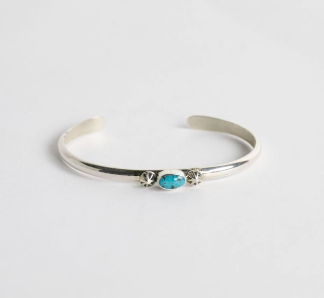 indian jewelry インディアンジュエリー ナバホ シルバー925 バングル ターコイズ